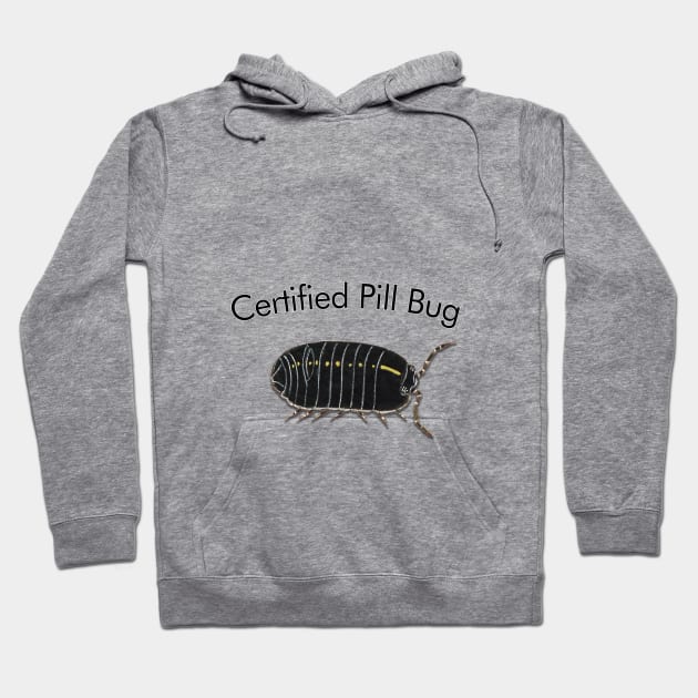 Pill bug design Hoodie by Luggnagg